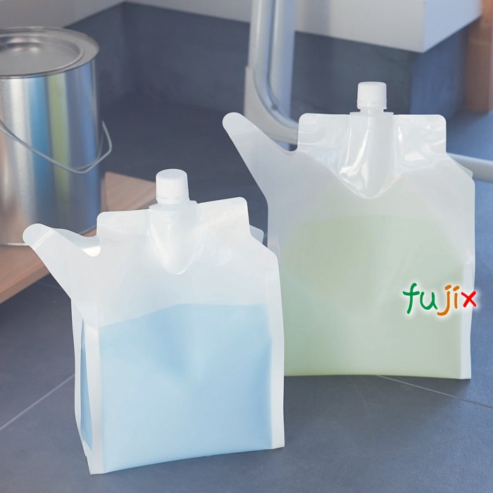 DP16-GW4000T 夢パック スパウトパウチ(キャップ付) ガゼット袋 260×170×320mm 300枚／ケース スパウト口内径16mm 食品OK 日本製 カウパック