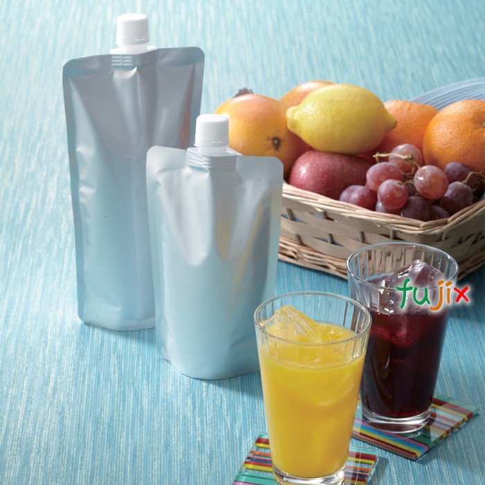 DP16-TA0200 夢パック スパウトパウチ(キャップ付) スタンド袋 110×150(33.5)mm 900枚／ケース スパウト口内径16mm 食品OK 日本製 カウパック