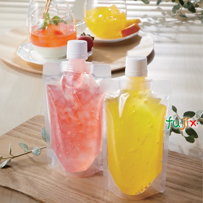 DP16-TB0131 夢パック スパウトパウチ(キャップ付) スタンド袋 90×140(27)mm 600枚／ケース スパウト口内径16mm 食品OK 日本製 カウパック