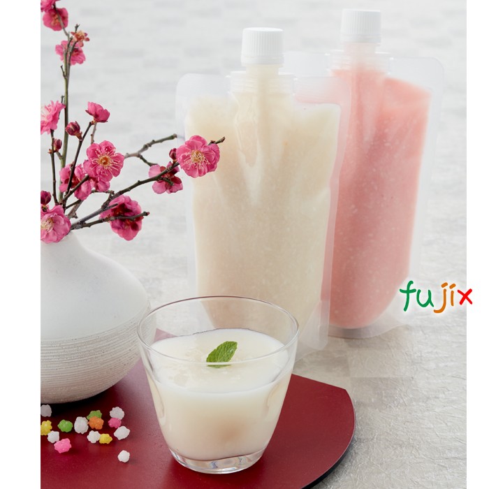 DP16-TN0300S 夢パック スパウトパウチ(キャップ付) スタンド袋 110×170(33.5)mm 600枚／ケース スパウト口内径16mm 食品OK 日本製 カウパック