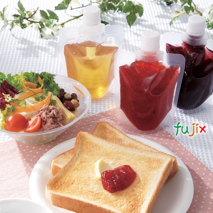 DP16-TN1000 夢パック スパウトパウチ(キャップ付) スタンド袋 150×270(41)mm 300枚／ケース スパウト口内径16mm 食品OK 日本製 カウパック