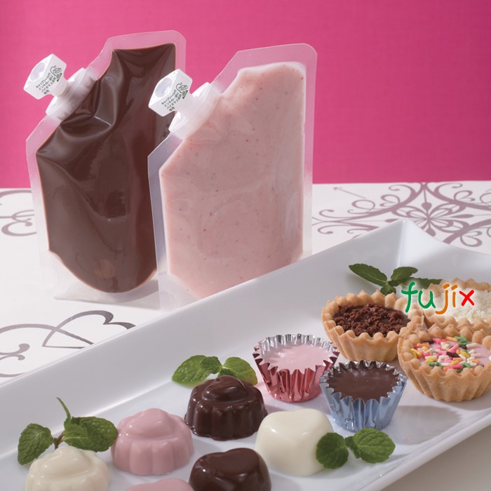 DPM-0150 夢パック スパウトパウチ(キャップ付) スタンド袋 100×160(29)mm 800枚／ケース スパウト口内径6mm 食品OK 日本製 カウパック