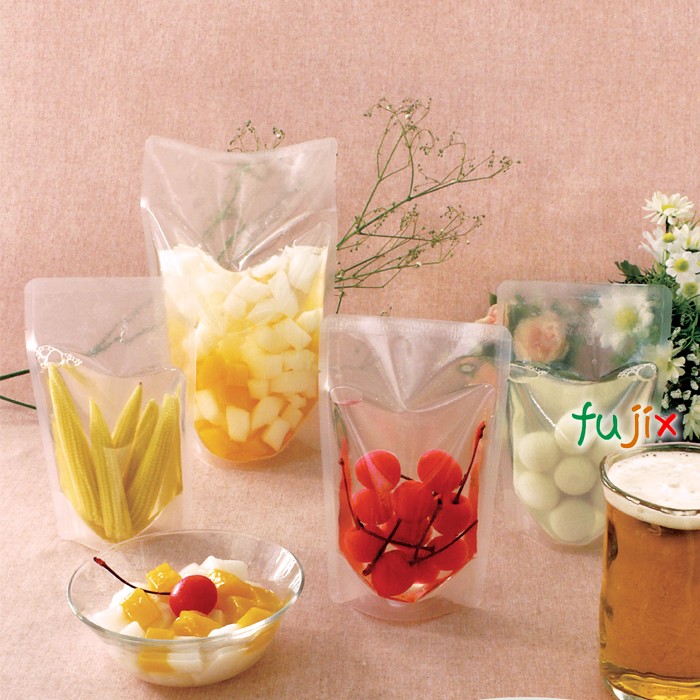 ESCF-TN0500 スタンド袋 140×220(41)mm 1500枚／ケース 食品OK スタンドパウチ 袋 日本製 カウパック