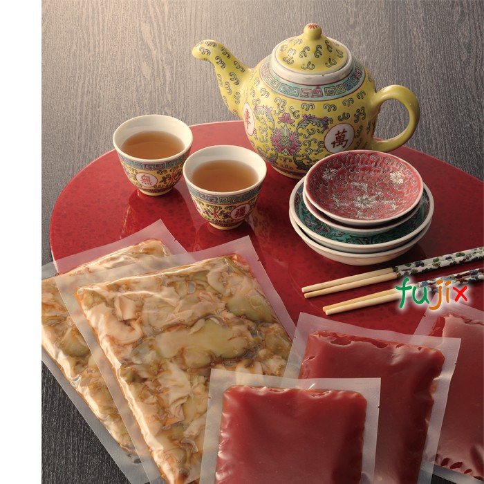 HLV-2435 三方シール袋 240×350mm 1000枚／ケース 食品OK ナイロンポリ 日本製 カウパック