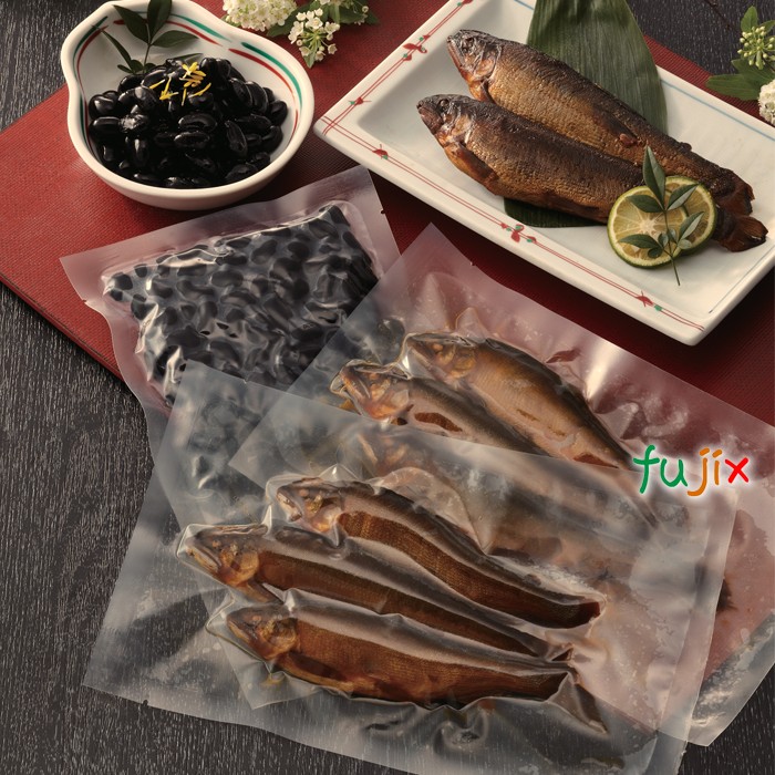 HLV-2435 三方シール袋 240×350mm 1000枚／ケース 食品OK ナイロンポリ 日本製 カウパック