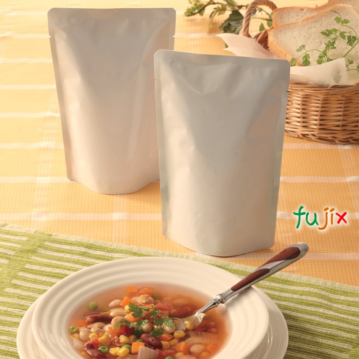 NACF-TW0300 スタンド袋 120×180(34.5)mm 2400枚／ケース 食品OK スタンドパウチ 袋 日本製 カウパック