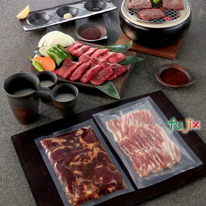 NS-1719 三方シール袋 170×190mm 2500枚／ケース 食品OK ナイロンポリ 日本製 カウパック