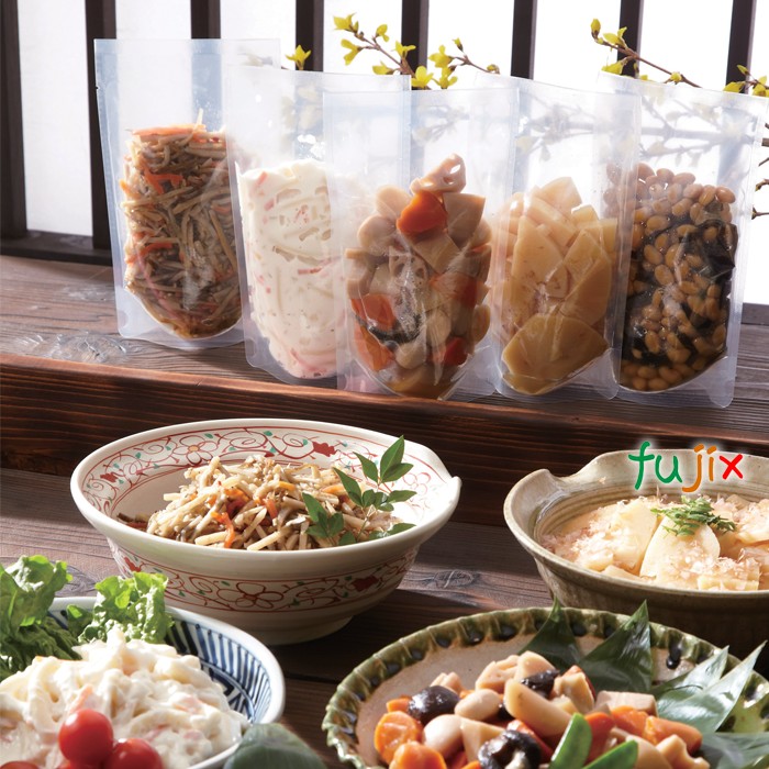 TP-Y0400 スタンド袋 120×200(34.5)mm 2100枚／ケース 食品OK スタンドパウチ 袋 日本製 カウパック